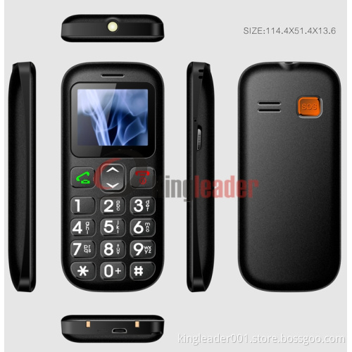 1.77inch Dual SIM Bar 3G Senior Phone (W76c)